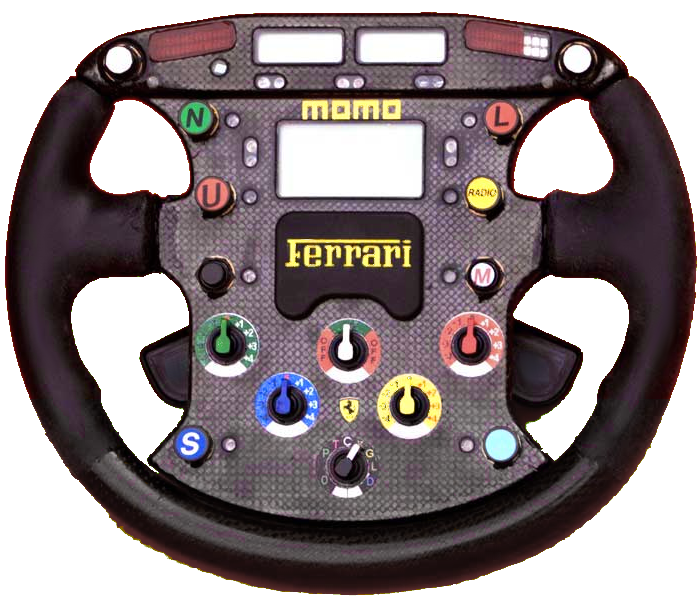 A Ferrari/Momo Steering Wheel